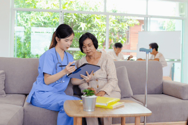 role of technology in home nursing
